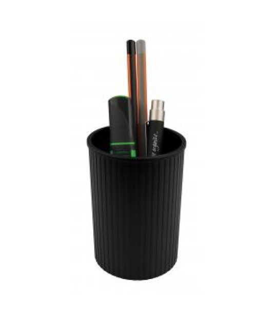 Pohárik na perá Helit Linear čierny Pohárik na perá Helit Linear čierny
