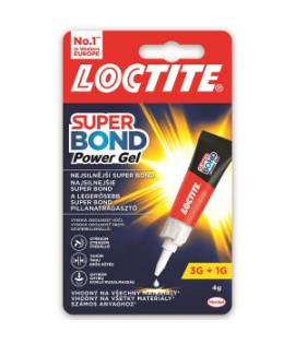 Sekundové lepidlo LOCTITE Super Bond Power Gel 4 g