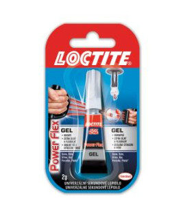 Sekundové lepidlo Loctite Super Bond Power Flex Gel 2g