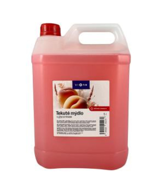 Tekuté mydlo Vione s perleťou, ružové BROSKYŇA 5 l ľahčený kanister Tekuté mydlo Vione s perleťou, ružové BROSKYŇA 5 l ľahčený kanister