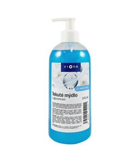 Tekuté mydlo Vione s perleťou modrej, More, 500 ml pumpička Tekuté mydlo Vione s perleťou modrej, More, 500 ml pumpička