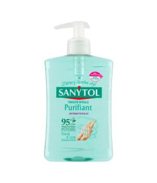 Sanytol tekuté mydlo antibakteriálne Purifiant, 500 ml Sanytol tekuté mydlo antibakteriálne Purifiant, 500 ml