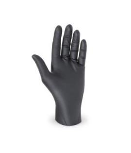 Rukavice jednorazové, nitrilové, nepudrované, čierne veľ. 10/XL (100 ks)