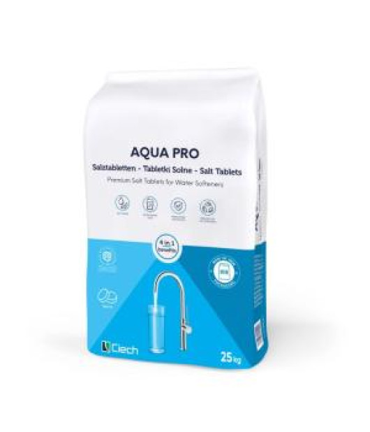 Soľ tabletovaná AQUA PRO CIECH 25kg Soľ tabletovaná AQUA PRO CIECH 25kg