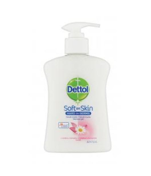 Dettol tekuté mydlo s pumpičkou 250 ml - Harmanček Dettol tekuté mydlo s pumpičkou 250 ml - Harmanček