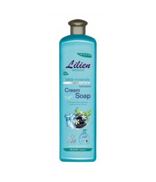 Tekuté mydlo krémove Lilien 1l Sea minerals Tekuté mydlo krémove Lilien 1l Sea minerals