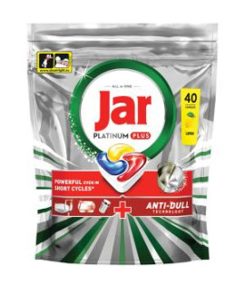 JAR tablety do umývačky riadu Platinum Plus Lemon 40ks