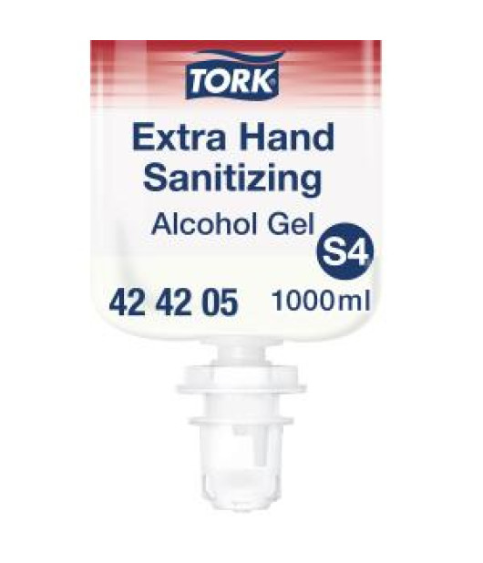 Gélový dezinfekčný prostriedok na ruky TORK Alcohol S4, 1000 ml