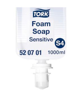 Penové mydlo TORK pre citlivú pokožku S4, 1l