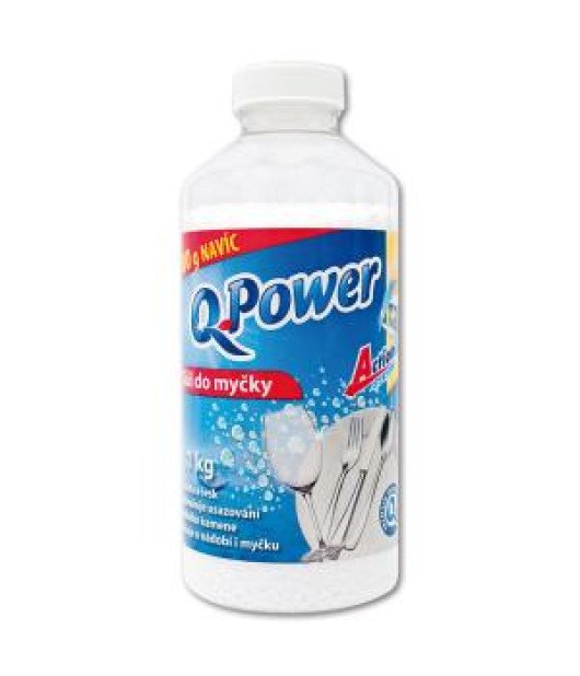 Q-Power soľ do umývačky riadu 1,1 kg Q-Power soľ do umývačky riadu 1,1 kg