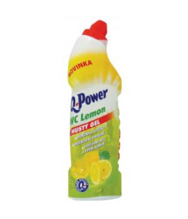 Q-Power WC gél 750 ml - Lemon