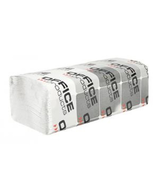 Papierové utierky Office Products ZZ 1-vrstvové biele recykel (20 bal.) Papierové utierky Office Products ZZ 1-vrstvové biele recykel (20 bal.)
