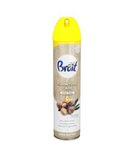 Brait leštenka na nábytok Wood Shea Butter, mandle, 350 ml