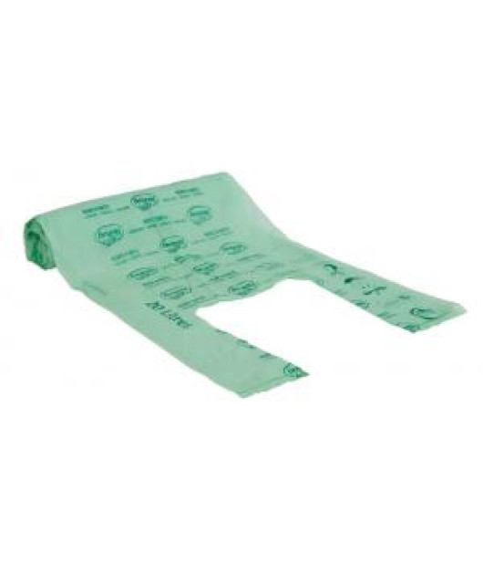 Taška kompostovateľná BioBag na nákup / odpad 20 l 42 x 54 cm 25 ks