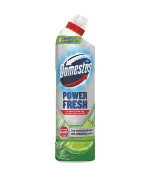 Domestos WC čistiaci gél Power Fresh Lime 700 ml