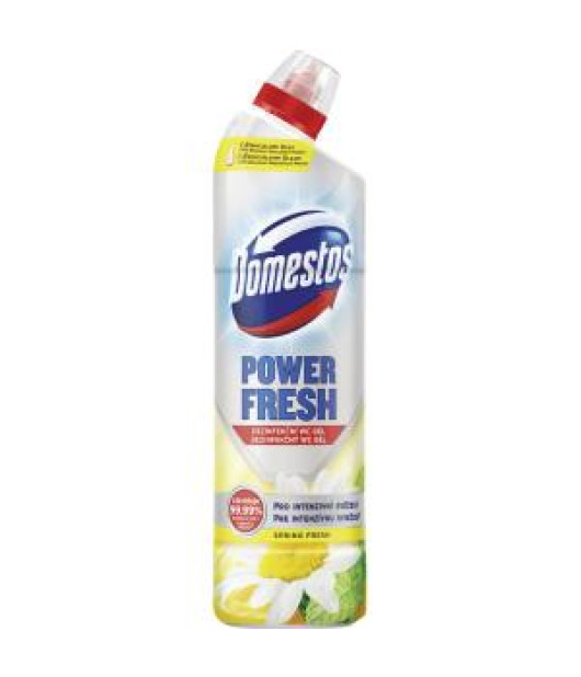 Domestos WC čistiaci gél Power Fresh Spring 700 ml