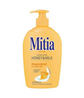 Mitia tekuté mydlo 500 ml - Med&Mlieko