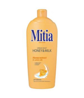 Mitia tekuté mydlo 1 l - Med&Mlieko