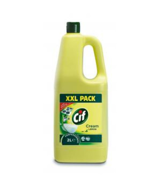 Cif Cream tekutý piesok XXL 2L Lemon Cif Cream tekutý piesok XXL 2L Lemon