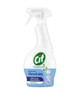 Cif Cleanboost univerzálny sprej Okná & sklo 500 ml