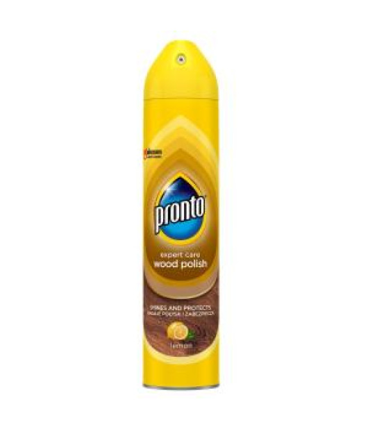 Pronto sprej Wood Lemon na drevené povrchy 300 ml Pronto sprej Wood Lemon na drevené povrchy 300 ml