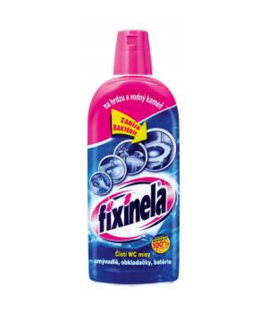 Fixinela WC tekutý čistič 500 ml (ružová) Fixinela WC tekutý čistič 500 ml (ružová)