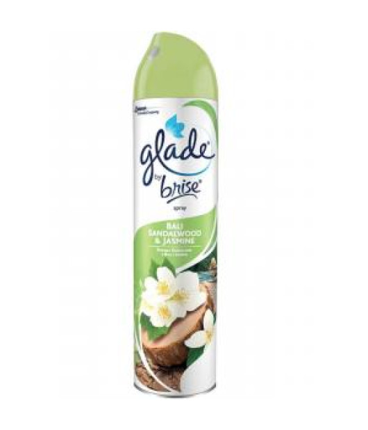 Glade osviežovač v spreji 300 ml - Santalové drevo & Jazmín z Bali Glade osviežovač v spreji 300 ml - Santalové drevo & Jazmín z Bali