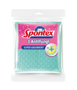 Utierka hubková Spontex Antifungi 3 kusy