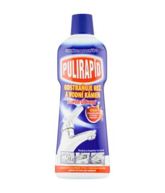 Pulirapid classic na hrdzu a vodný kameň 750 ml Pulirapid classic na hrdzu a vodný kameň 750 ml