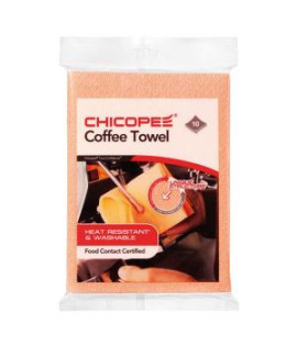 Utierka COFFEE TOWEL 43 x 32 cm, oranžová 10 ks