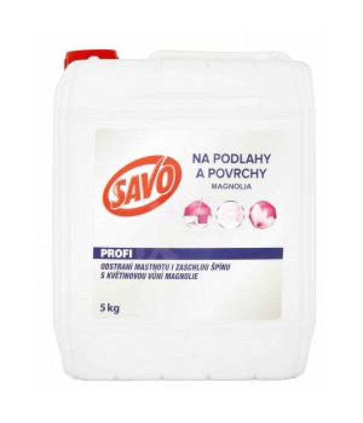 Savo PROFI na podlahy a povrchy 5kg Magnolia Savo PROFI na podlahy a povrchy 5kg Magnolia