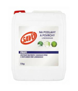 Savo PROFI na podlahy a povrchy 5kg Lemongrass