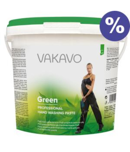 Vakavo Green tekutá umývacia pasta na ruky,5 kg Vakavo Green tekutá umývacia pasta na ruky,5 kg