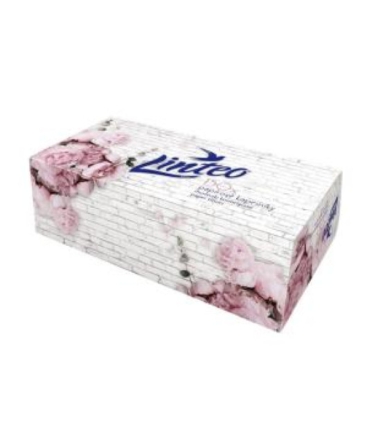 Kozmetické utierky v boxe LINTEO Satin, 150 ks