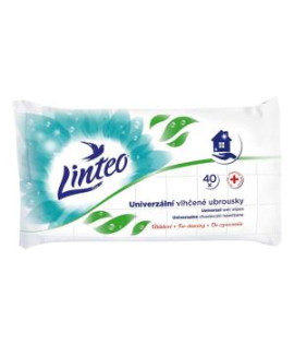Vlhčené obrúsky Linteo univerzálne upratovacie, 40 ks