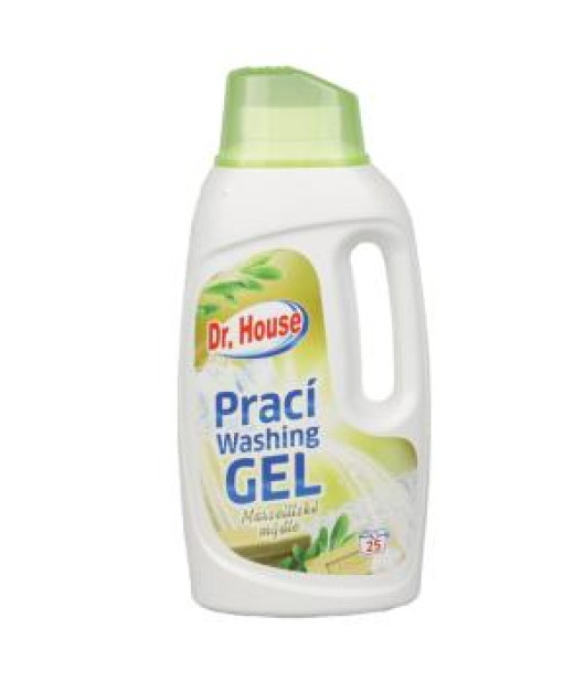 Prací gél Dr. House 1,5 l Marseillské mydlo