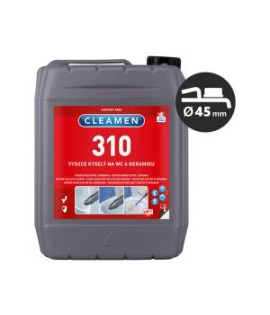 CLEAMEN 310 Gélový čistič WC a keramiky 5 l