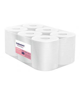 Papierové utierky v rolke 2-vrstvové Harmony Professional Maxi, návin 125 m (6 ks)