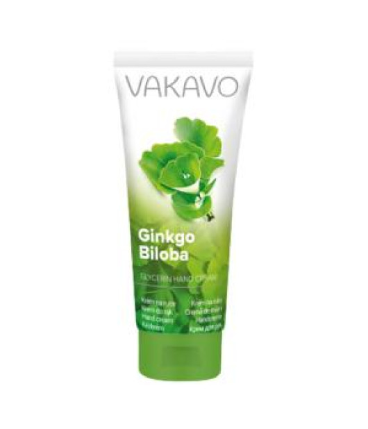 Vakavo Krém na ruky 100 ml s glycerínom a extraktom z gingko biloby