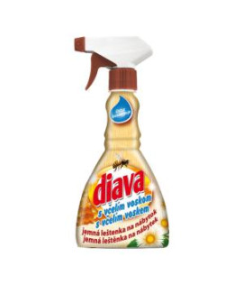 Diava leštenka na nábytok s včelím voskom 330 ml