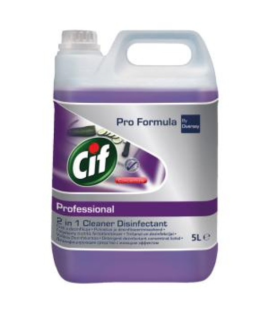CIF Cleaner Disinfectant 2v1, 5 l čistí a dezinfikuje CIF Cleaner Disinfectant 2v1, 5 l čistí a dezinfikuje