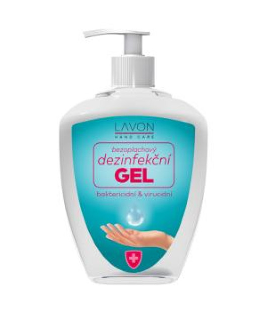LAVON bezoplachový dezinfekčný gél na ruky 500 ml LAVON bezoplachový dezinfekčný gél na ruky 500 ml