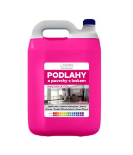LAVON čistič na podlahy a povrchy s leskom magnólia a ruža 5 l