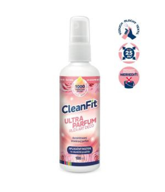 Cleanfit ultraparfum - Ruža Art Deco 100 ml Cleanfit ultraparfum - Ruža Art Deco 100 ml