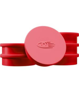 Magnet 30 mm červený 10 ks
