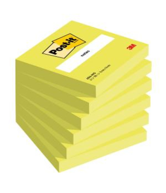 Samolepiaci bloček Post-it 76x76 zelený 6 x 100 lístkov