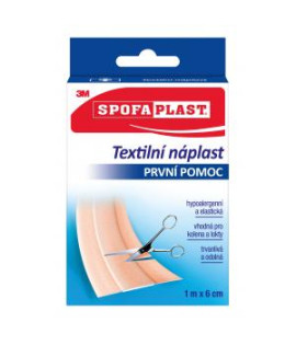 3M Spofaplast 154 Textilná elastická náplasť, 1 m x 6 cm
