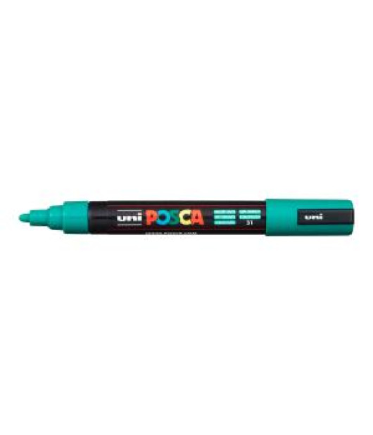 Popisovač uni POSCA PC-5M smaragdový Popisovač uni POSCA PC-5M smaragdový
