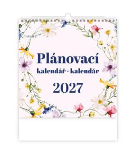Nástenný kalendár plánovací 30 x 30 cm 2027
