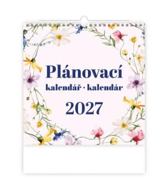 Nástenný kalendár plánovací 30 x 30 cm 2027